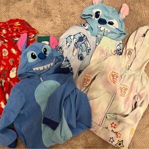 girls sz xs onsie pjs